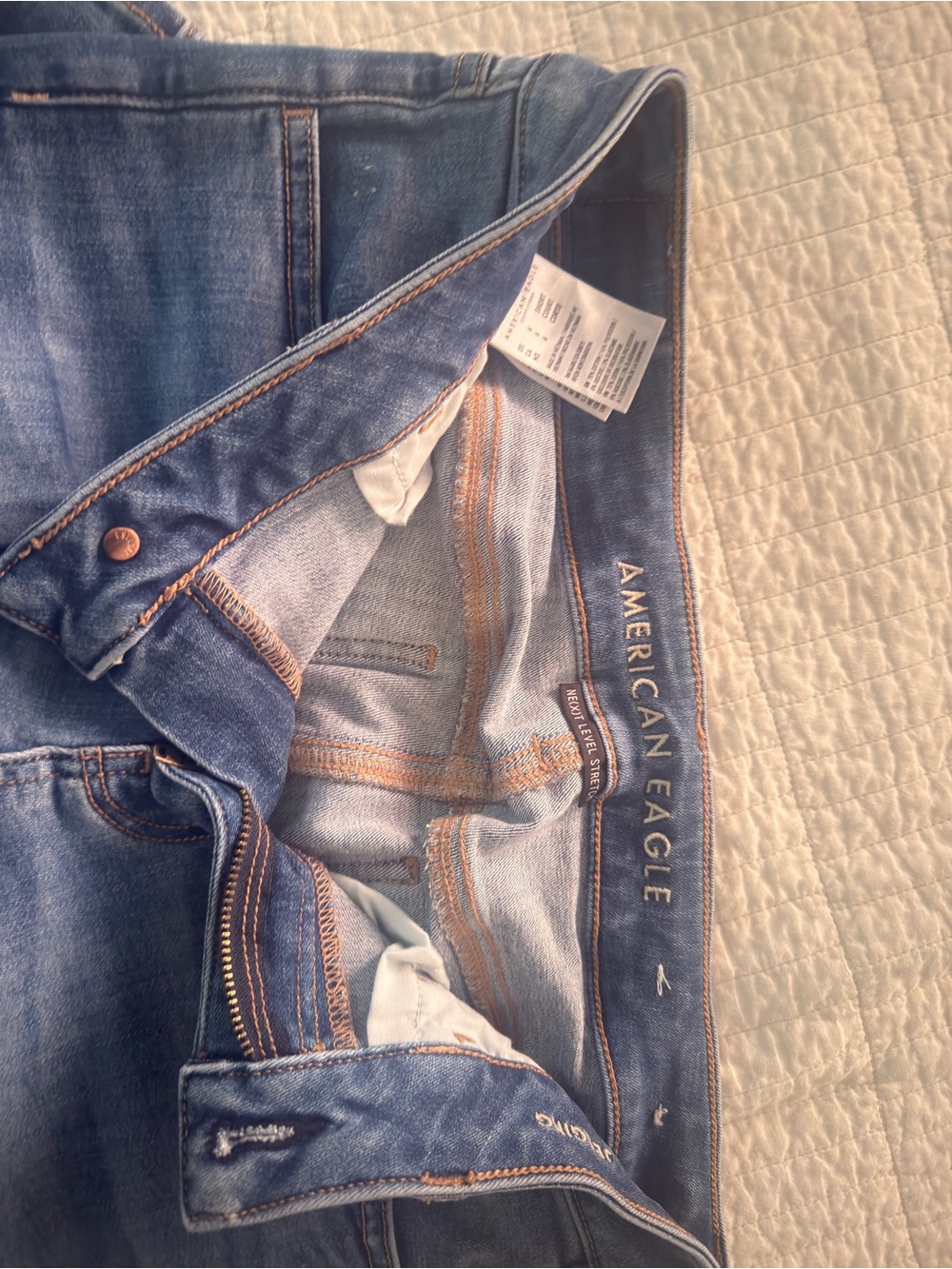 American Eagle Outfitters Women’s Skinny Jeans - Light Blue